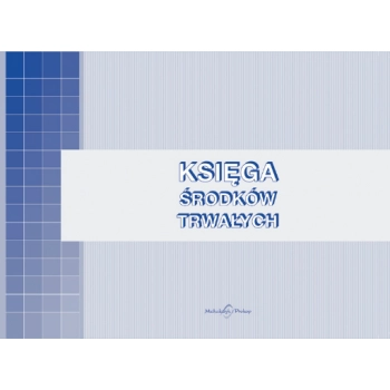 Księga środków trwałych A4 420-1